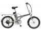 Moena 20"Elektro Klapprad 250W, 24V Li ion, silber