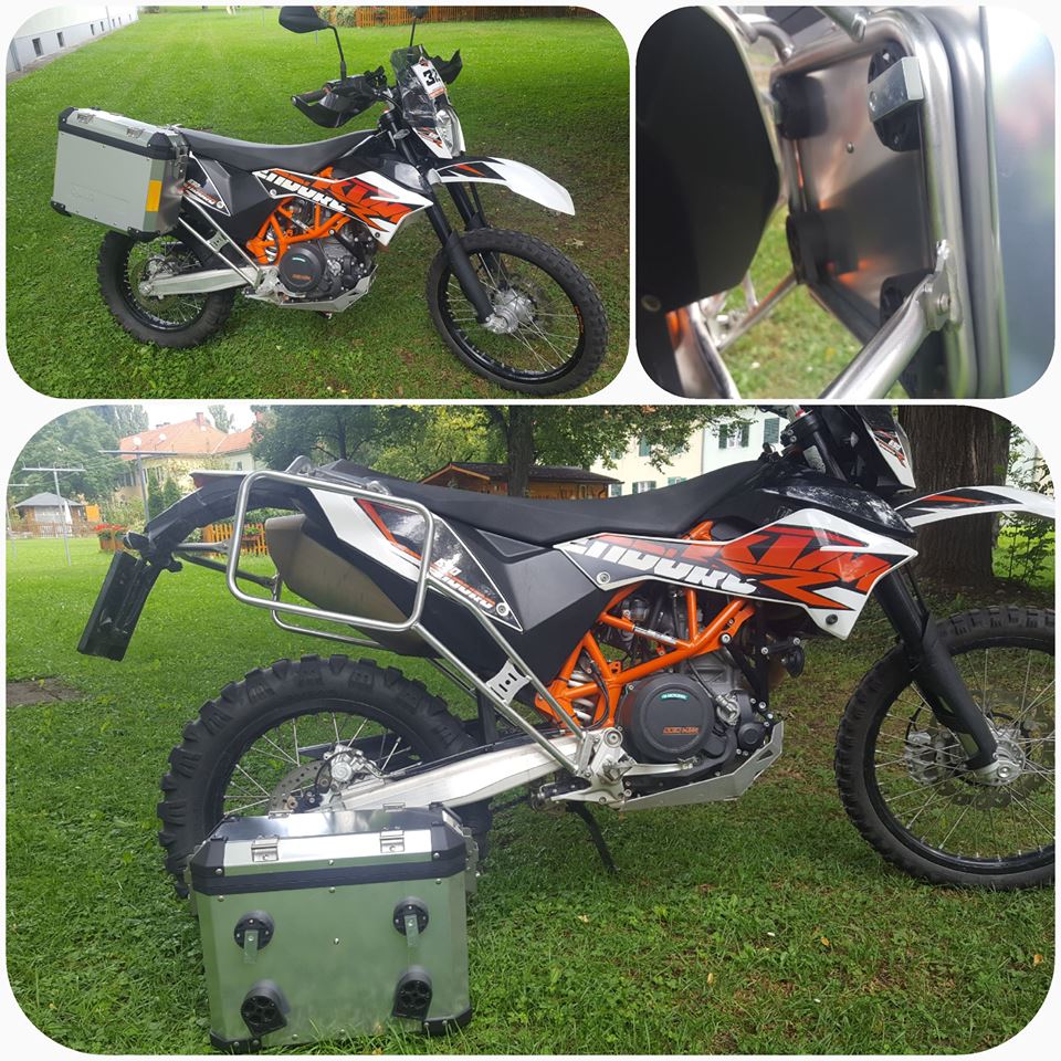 Die neue Lieferung der Motorradkoffer sind ab 27.2 verfügbar - Alu Motorratkoffer, BMW GS , KTM 1090 , KTM 1290, Honda Africa Twin