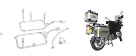 Quro Koffertr&auml;ger / Edelstahltr&auml;ger BMW GS1200  2004 - 2012