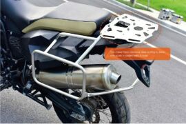 Quro Topcase Edelstahlplatte BMW GS 1200 Bj 2004-2012
