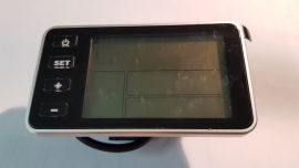 LCD Display 6P f&uuml;r Bergmotor (BAFANG), 5 Kabel zum Steuerger&auml;t, USB Anschluss