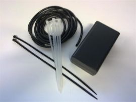 Montagebox, Spiralschlauch, Kabelbinder, Kleinteile
